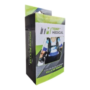 arnes silla de ruedas ajustable tony medical