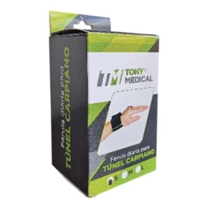 ferula diaria tunel carpiano tony medical talla s
