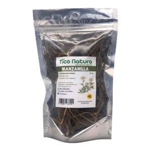 manzanilla seca bolsa doy pack tico natura 25 grs