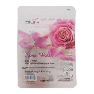 mascarilla facial de agua de rosas cÉlavi (revitalizante y calmante)
