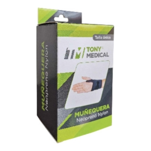 muÑequera neopreno talla unica tony medical