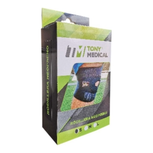 rodillera neopreno tony medical talla s