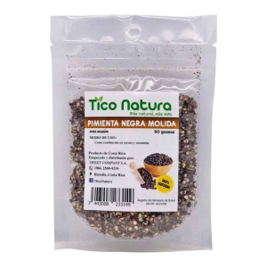 semilla de pimienta negra bolsa doy pack tico natura 50 grs