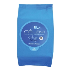 toallitas desmaquillantes colÁgeno cÉlavi x 30 paÑitos