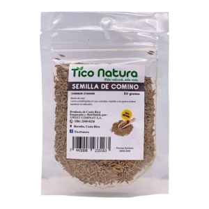 semilla de comino bolsa doy pack tico natura 50 grs