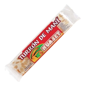 turron blanco de mani nuaset 50 grs
